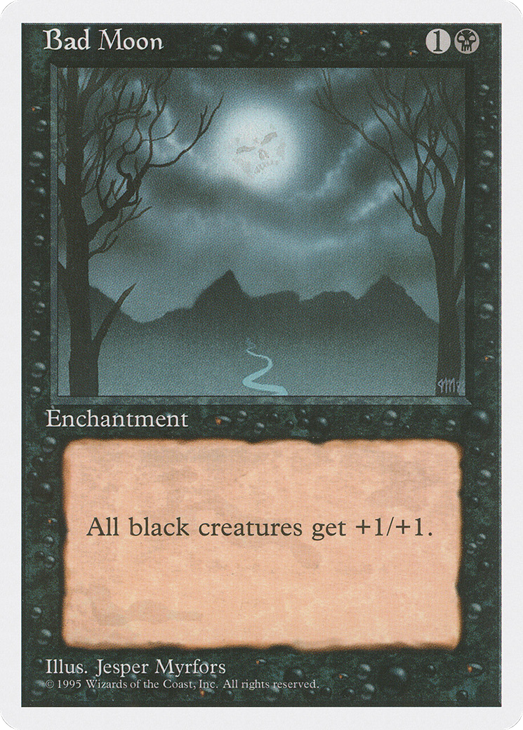 {R} Bad Moon [Fourth Edition][4ED 120] - Misty Mountain Games