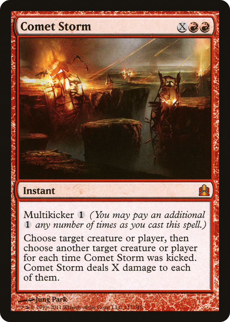 {R} Comet Storm [Commander 2011][CMD 117] - Misty Mountain Games