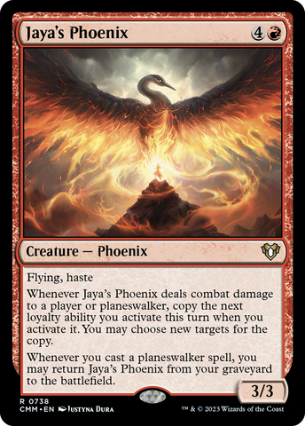 {R} Jaya's Phoenix [Commander Masters][CMM 738]