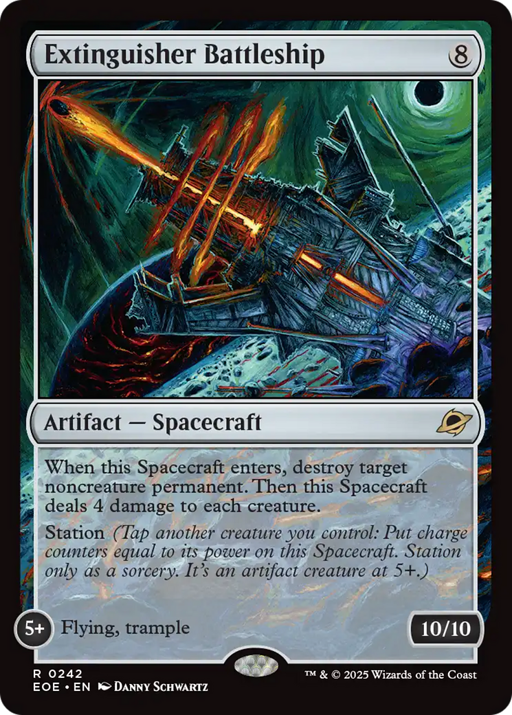 {@@ EOE R} Extinguisher Battleship [Edge of Eternities][EOE 242]