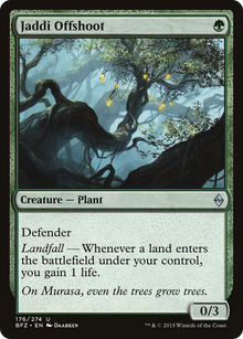 {C} Jaddi Offshoot [Battle for Zendikar][BFZ 176]
