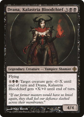 {R} Drana, Kalastria Bloodchief [Rise of the Eldrazi][ROE 107]
