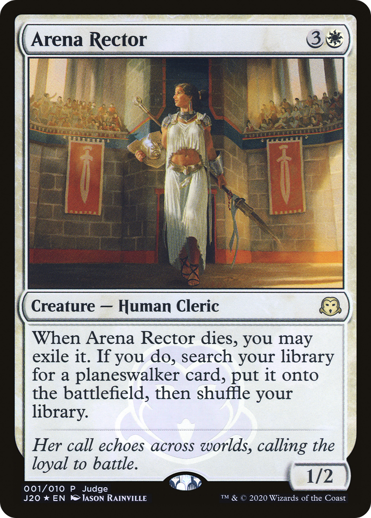 {R} Arena Rector [Judge Gift Cards 2020][PA J20 001]