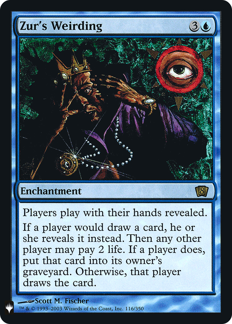 {R} Zur's Weirding [Mystery Booster][LS 8ED 116]