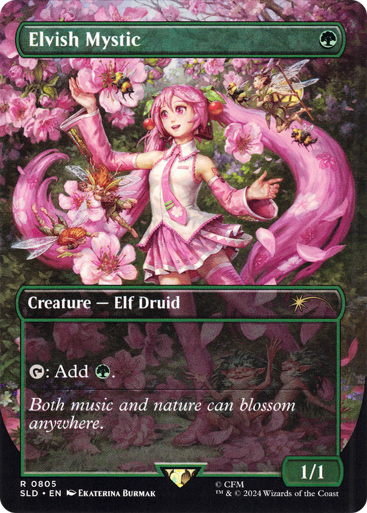 Elvish Mystic [SLD-805]  Foil