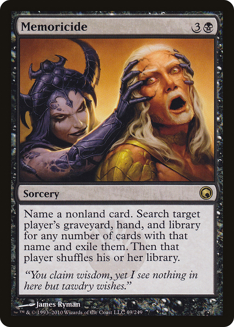 {R} Memoricide [Scars of Mirrodin][SOM 069]