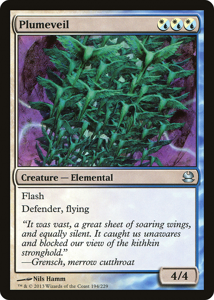 {C} Plumeveil [Modern Masters][MMA 194]