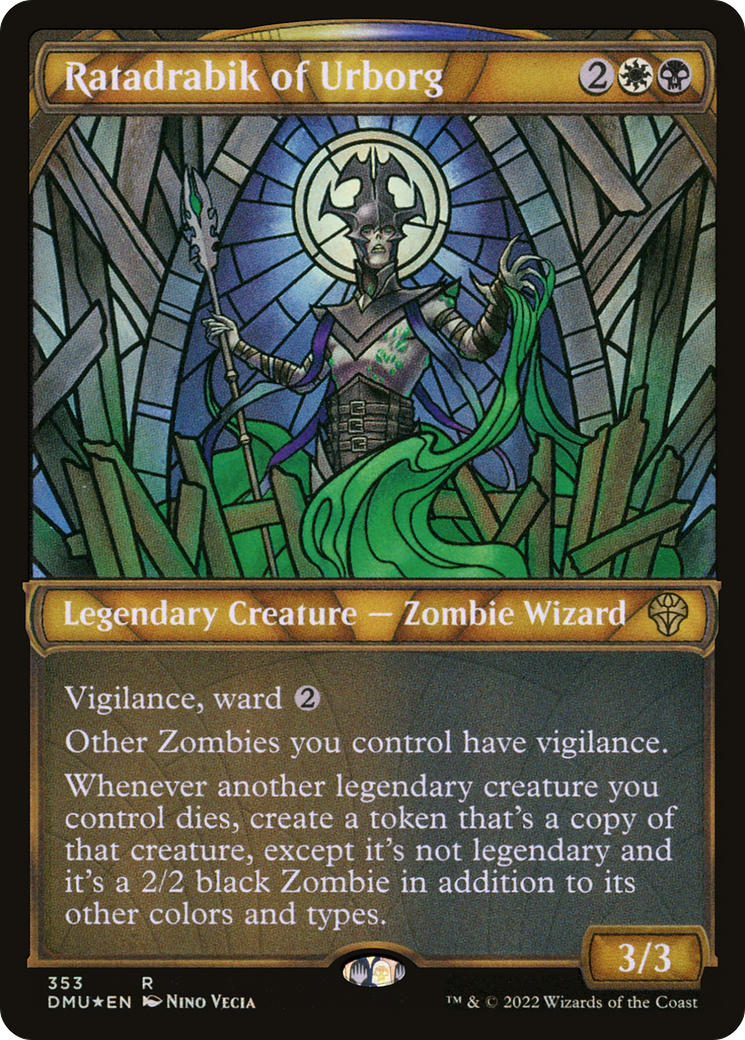 {R} Ratadrabik of Urborg (Showcase Textured) [Dominaria United][DMU 353]