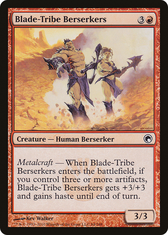 {C} Blade-Tribe Berserkers [Scars of Mirrodin][SOM 084]