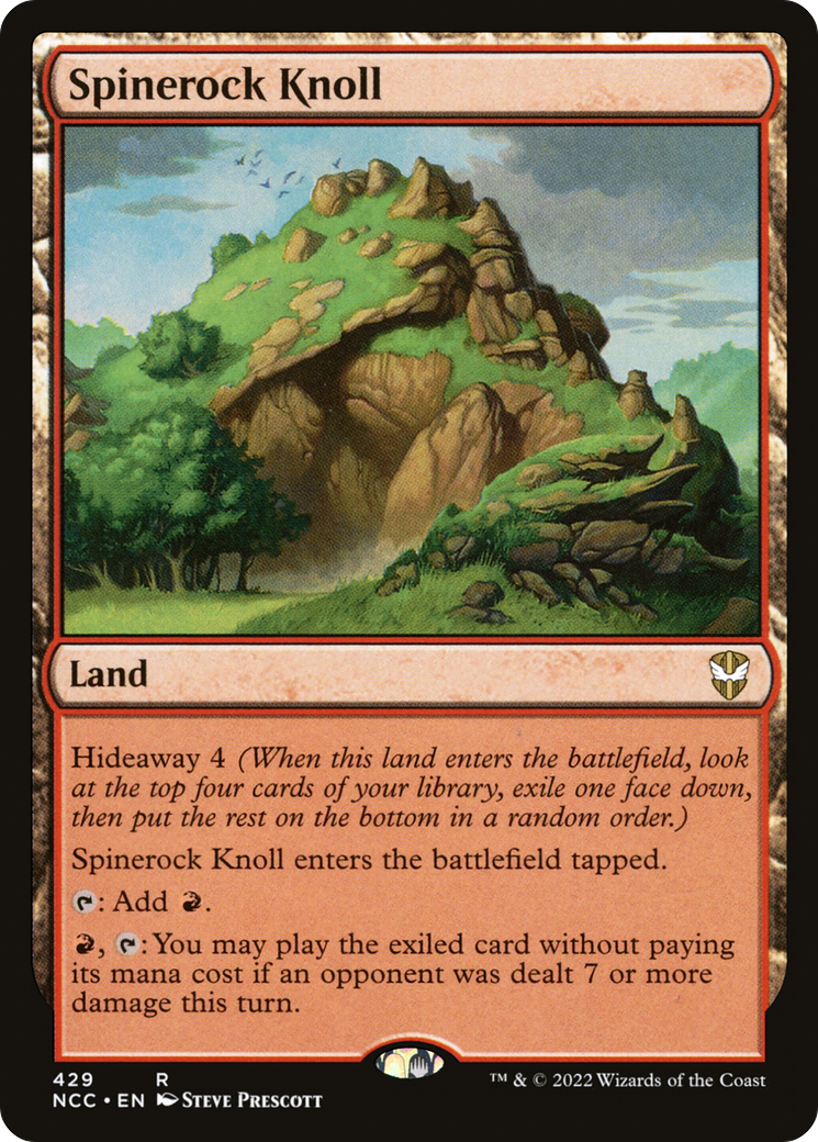 {R} Spinerock Knoll [Streets of New Capenna Commander][NCC 429]