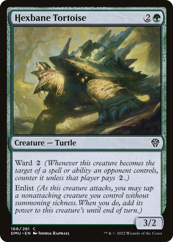 {C} Hexbane Tortoise [Dominaria United][DMU 166]