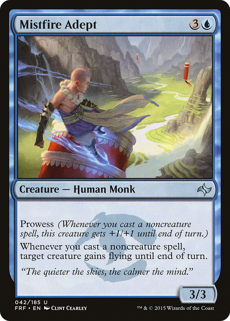 {C} Mistfire Adept [Fate Reforged][FRF 042]