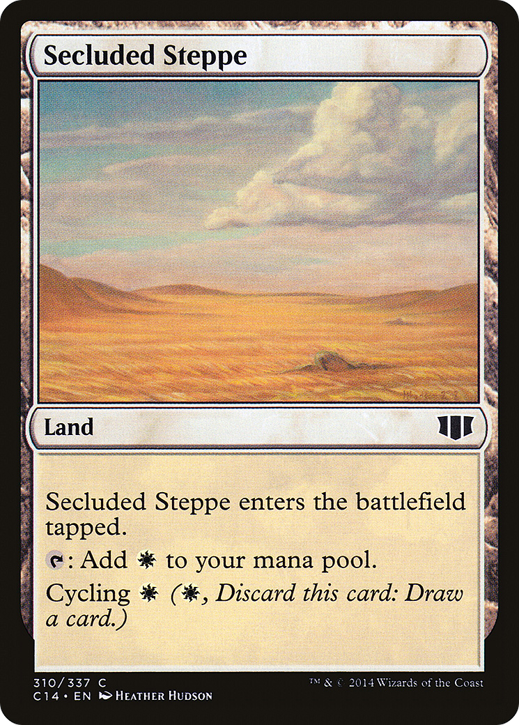 {C} Secluded Steppe [Commander 2014][C14 310] - Misty Mountain Games