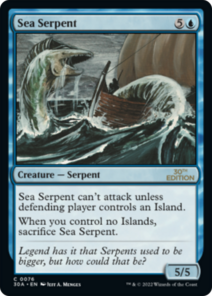 {C} Sea Serpent [30th Anniversary Edition][30A 076]
