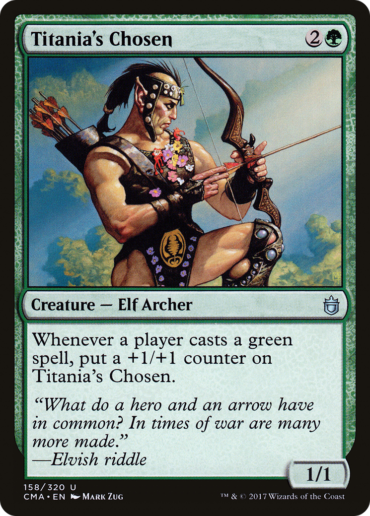 {C} Titania's Chosen [Commander Anthology][CMA 158]
