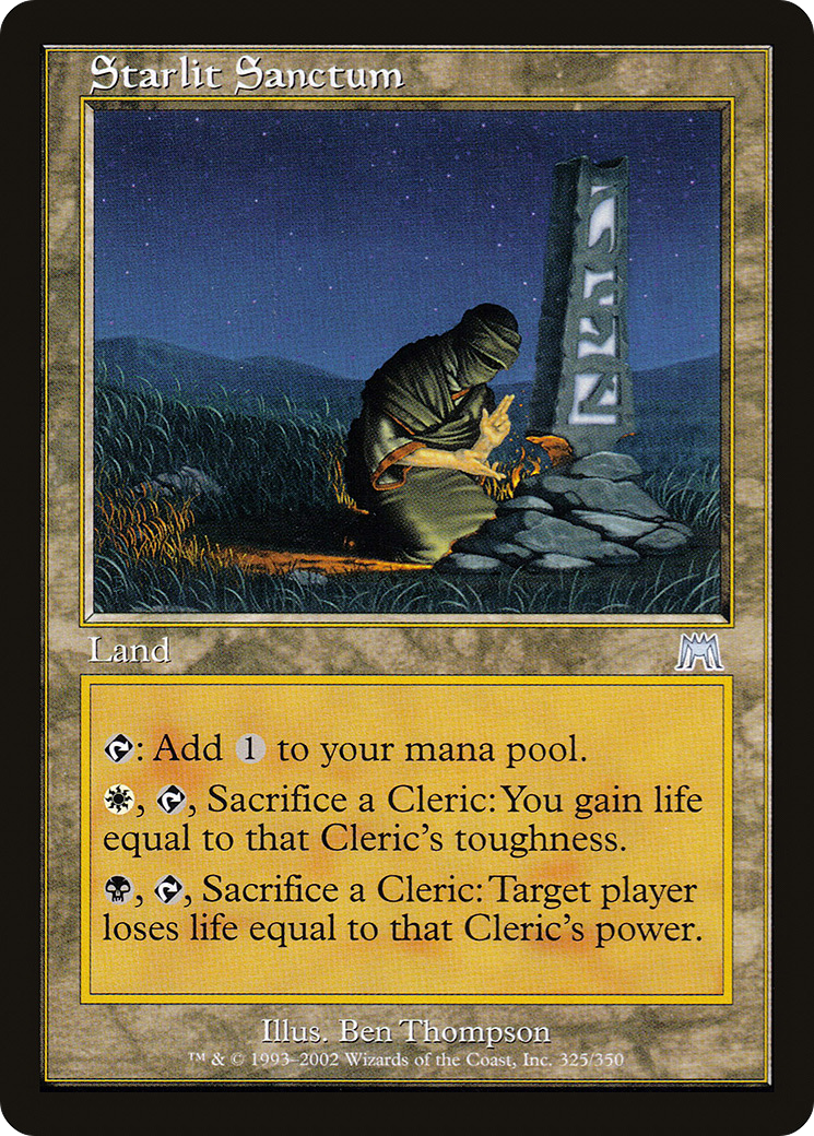 {C} Starlit Sanctum [Onslaught][ONS 325]