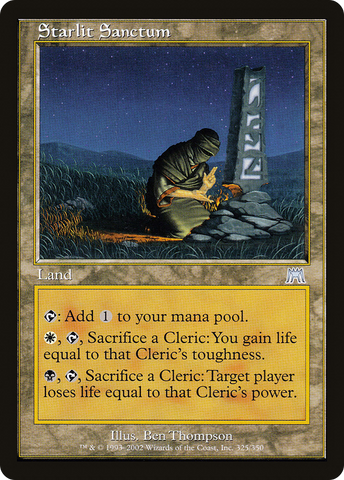 {C} Starlit Sanctum [Onslaught][ONS 325]