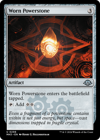 {C} Worn Powerstone [Modern Horizons 3][MH3 298]