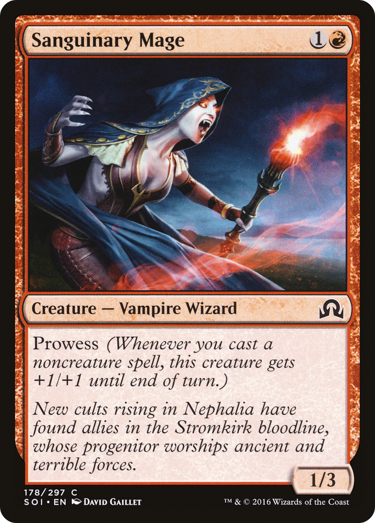 {C} Sanguinary Mage [Shadows over Innistrad][SOI 178]