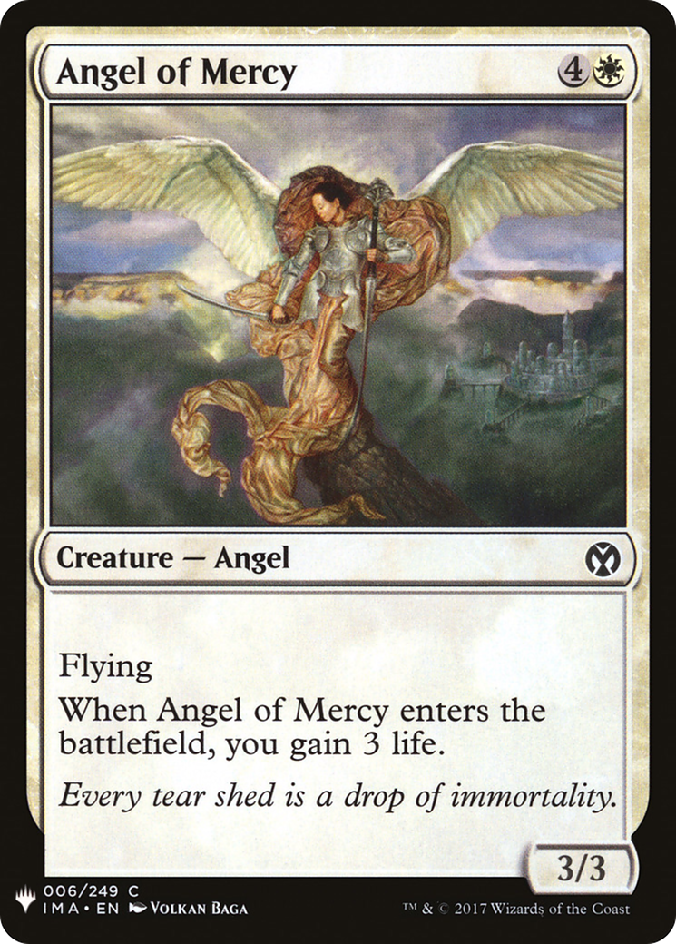 {C} Angel of Mercy [Mystery Booster][LS IMA 006]
