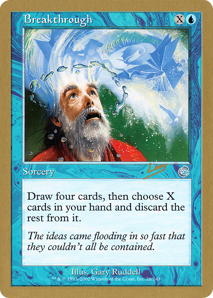 {C} Breakthrough (Raphael Levy) [World Championship Decks 2002][GB WC02 RL26]