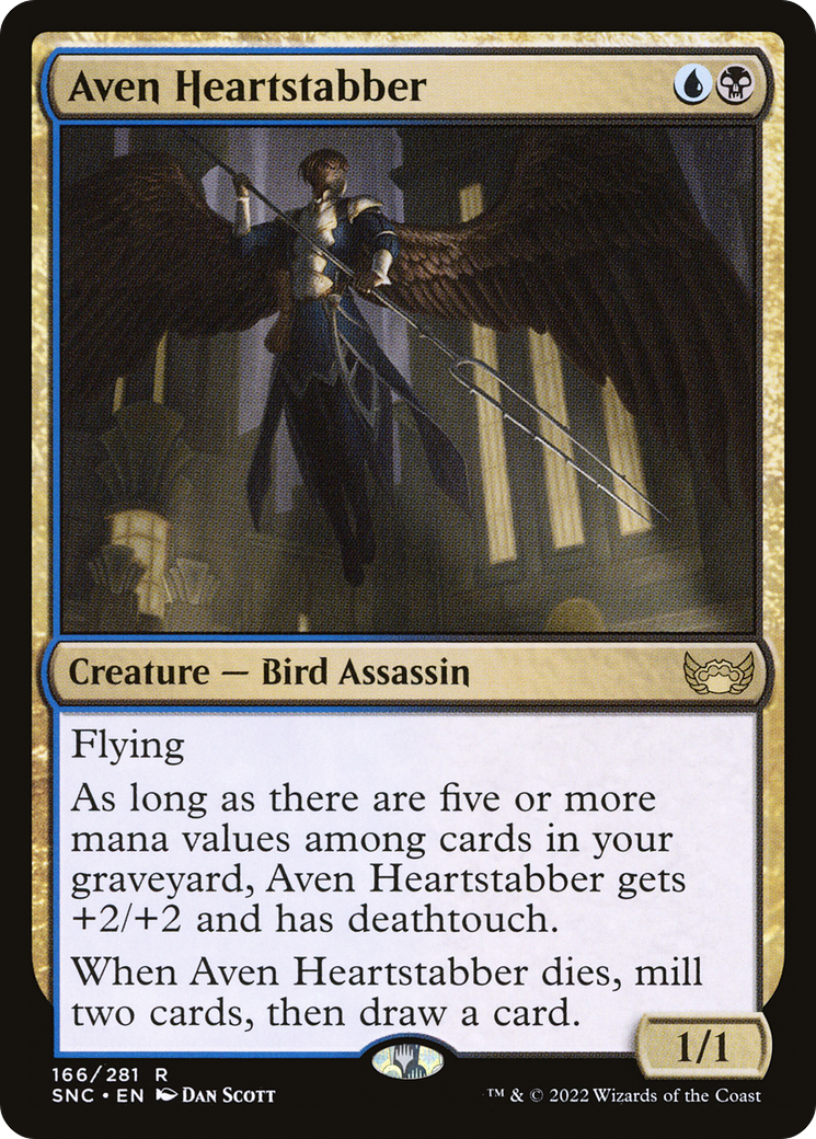 {R} Aven Heartstabber [Streets of New Capenna][SNC 166]
