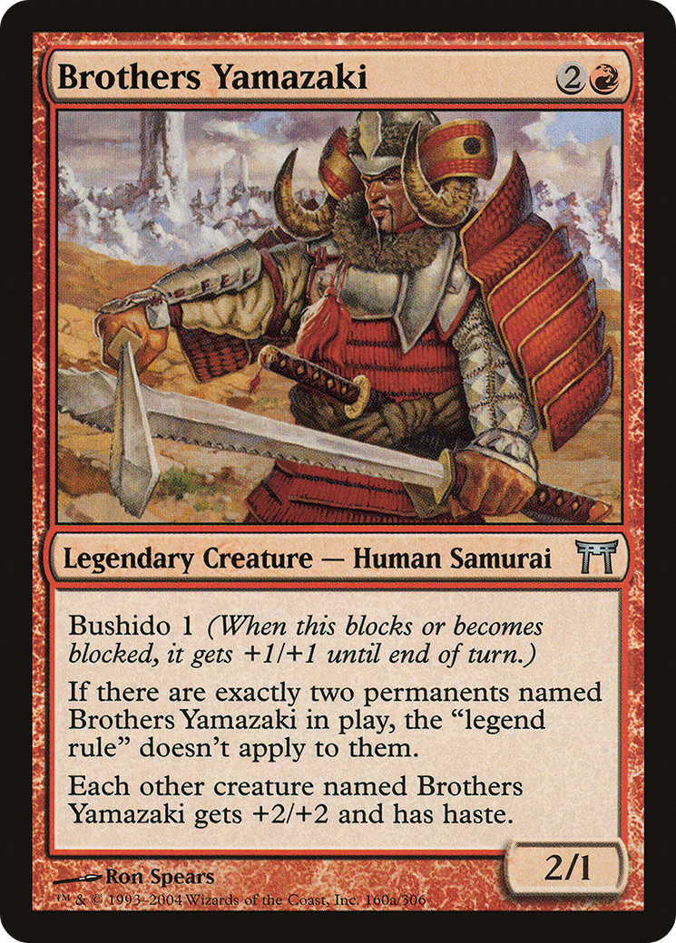 {C} Brothers Yamazaki (160a/306) [Champions of Kamigawa][CHK 160A]