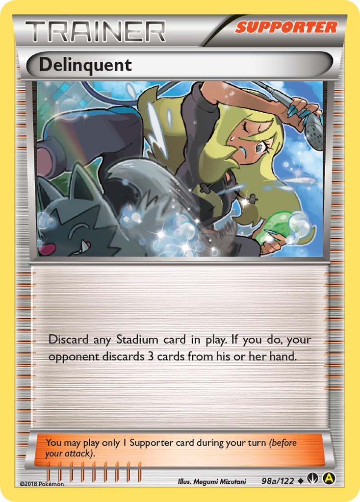[TR] Delinquent (98a/122) [Alternate Art Promos]