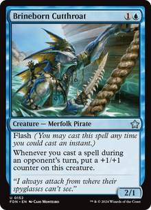 {@C} Brineborn Cutthroat [Foundations][FDN 152]
