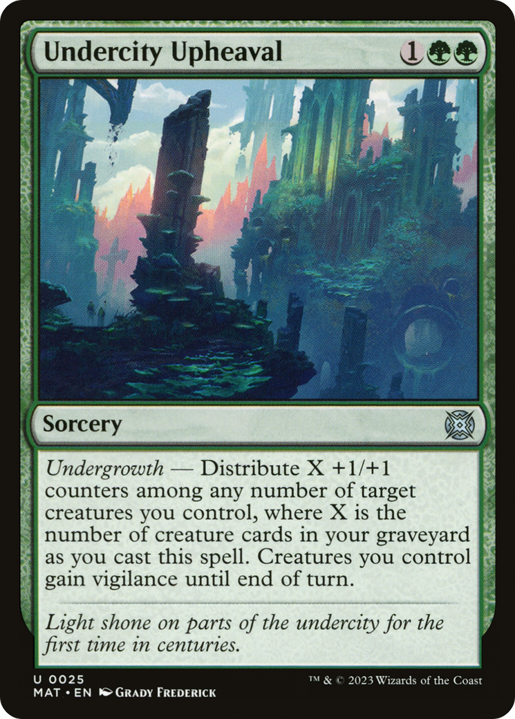 {C} Undercity Upheaval [March of the Machine: The Aftermath][MAT 025]
