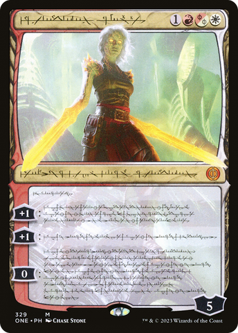 {R} Nahiri, the Unforgiving (Phyrexianized) [Phyrexia: All Will Be One][ONE 329]