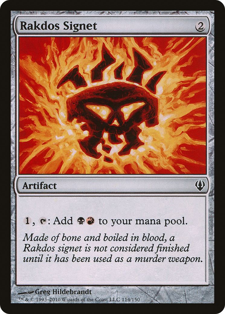 {C} Rakdos Signet [Archenemy][ARC 114] - Misty Mountain Games