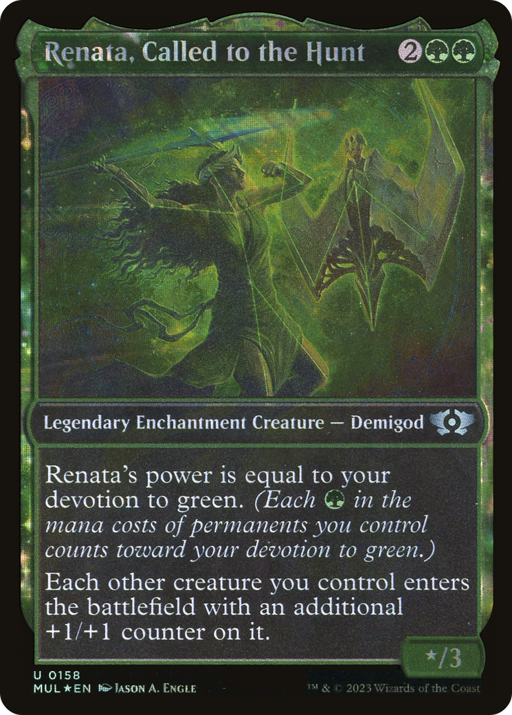 {C} Renata, Called to the Hunt (Halo Foil) [Multiverse Legends][MUL 158]