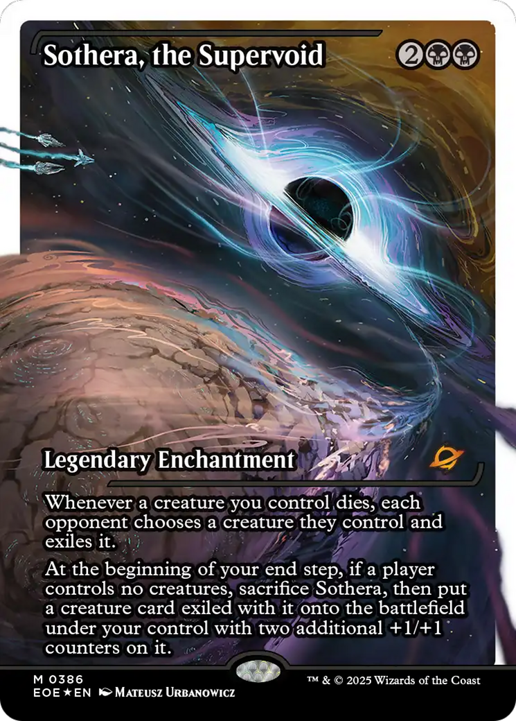 {@@ EOE R} Sothera, the Supervoid (Fracture Foil) [Edge of Eternities][EOE 386]