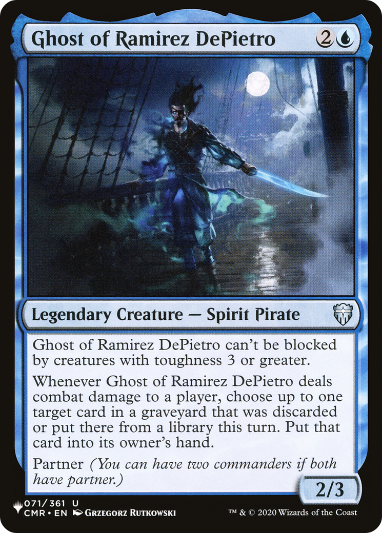 Ghost of Ramirez DePietro [LIST 071/361]