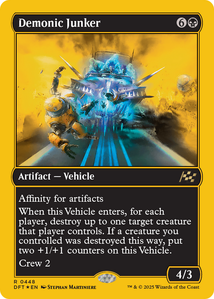 {@R} Demonic Junker (First-Place Foil) [Aetherdrift][DFT 448]