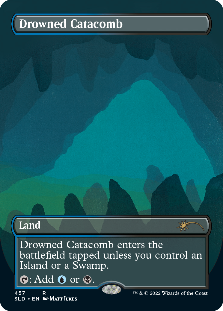 {R} Drowned Catacomb (Borderless) [Secret Lair Drop Series][SLD 457]