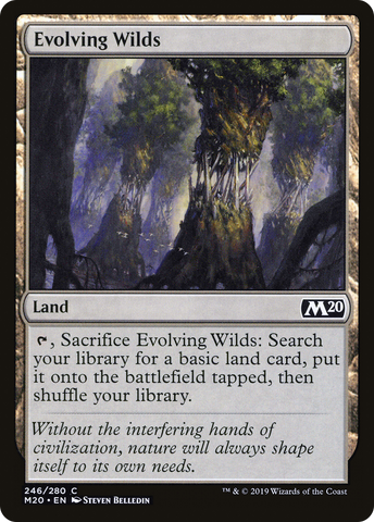 {C} Evolving Wilds [Core Set 2020][M20 246]
