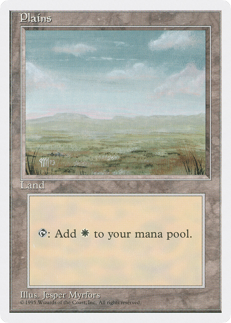 {B}[4ED 366] Plains (366) [Fourth Edition]