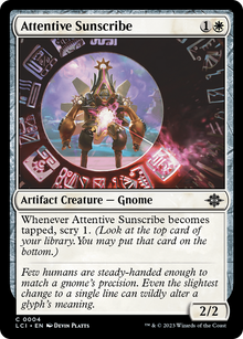 {@C} Attentive Sunscribe [The Lost Caverns of Ixalan][LCI 004]