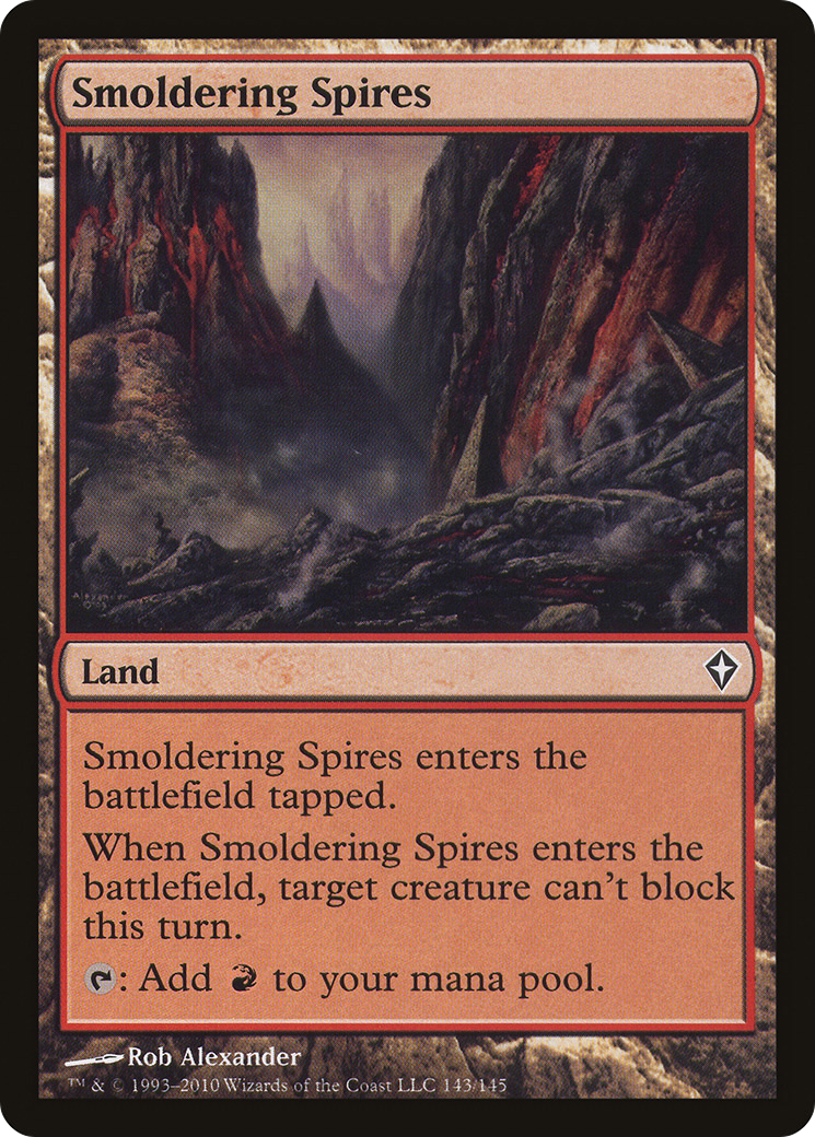 {C} Smoldering Spires [Worldwake][WWK 143]