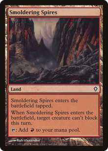 {C} Smoldering Spires [Worldwake][WWK 143]