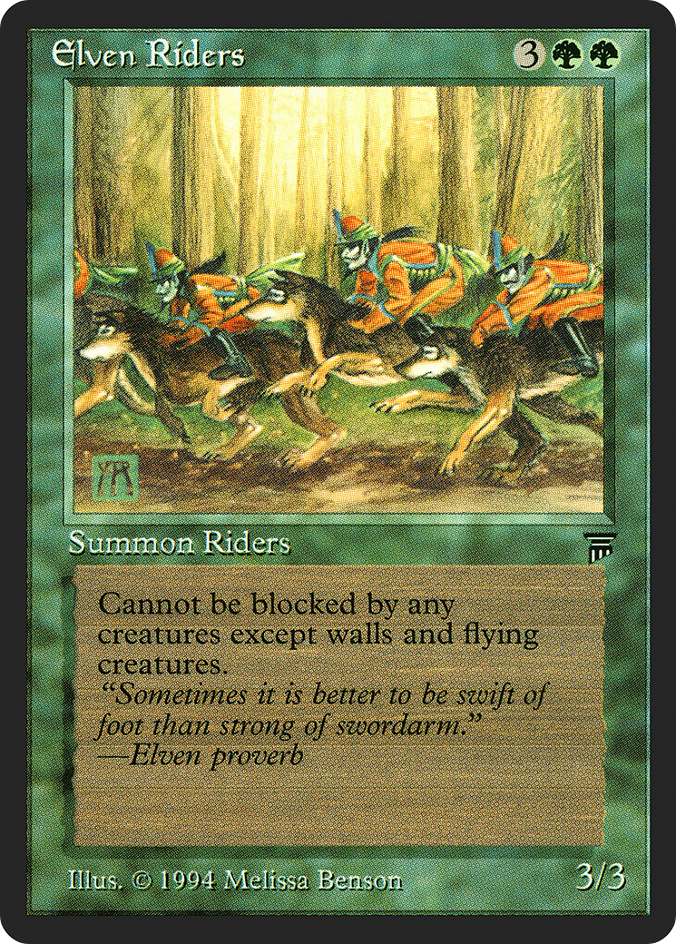 {R} Elven Riders [Legends][LEG 183]
