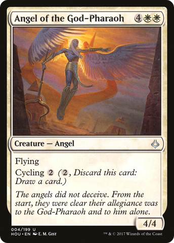 {C} Angel of the God-Pharaoh [Hour of Devastation][HOU 004]