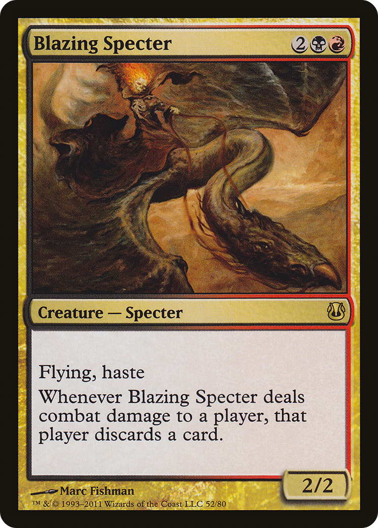 {R} Blazing Specter [Duel Decks: Ajani vs. Nicol Bolas][DDH 052]