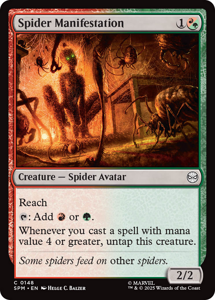 {@@ SPM C} Spider Manifestation [Marvel's Spider-Man] [SPM 148]