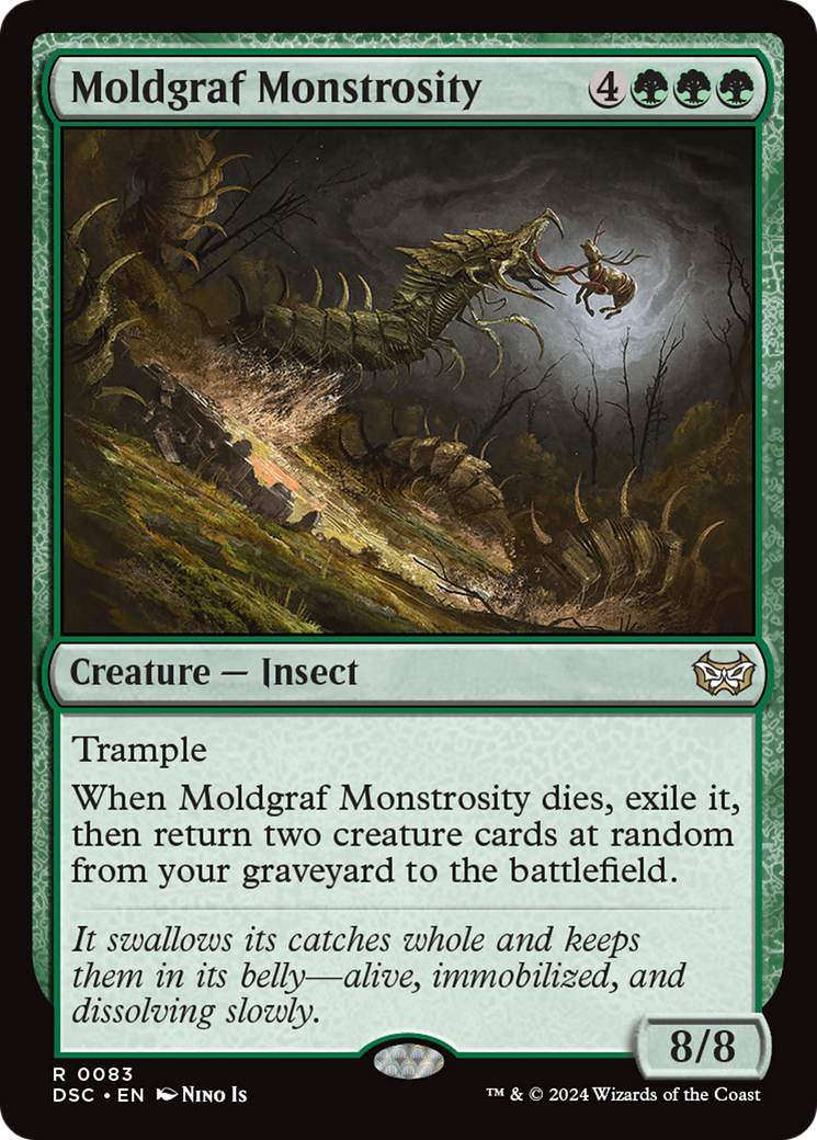 {R} Moldgraf Monstrosity [Duskmourn: House of Horror Commander][DSC 083]