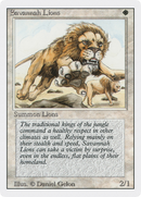 {R} Savannah Lions [Revised Edition][3ED 039]