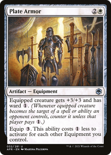 {C} Plate Armor [Dungeons & Dragons: Adventures in the Forgotten Realms][AFR 032]
