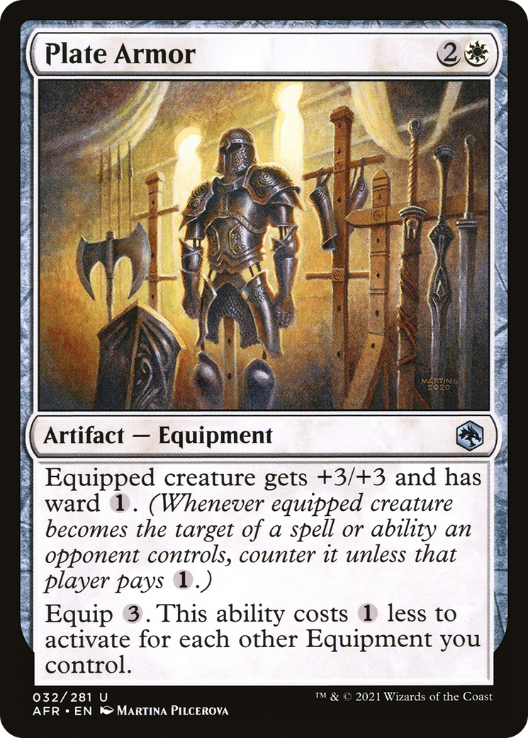 {C} Plate Armor [Dungeons & Dragons: Adventures in the Forgotten Realms][AFR 032]